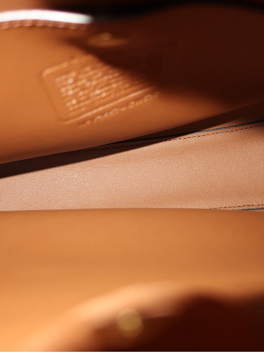 Coach Brooklyn 28 in Warm Brown Suede - Picture 9 of 14